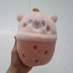 Plush Tea Cup Pink Plush Kids 6.5" Comfy Toy Stuffie Cup Tea Soft Teddy